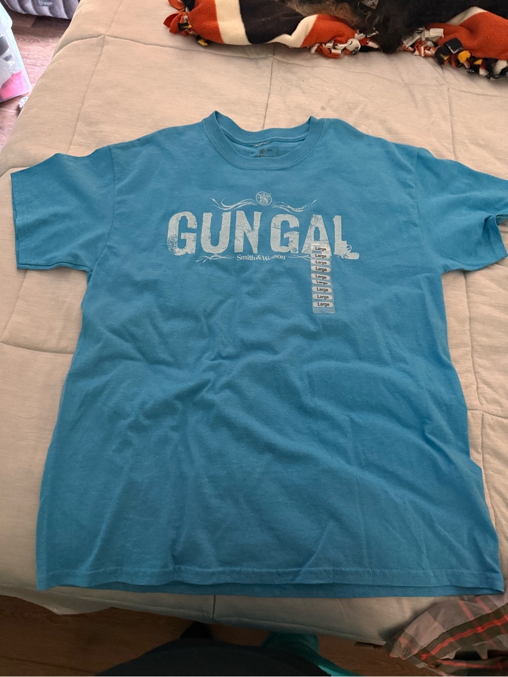 Gun Gal Blue Graphic Tee - Men
